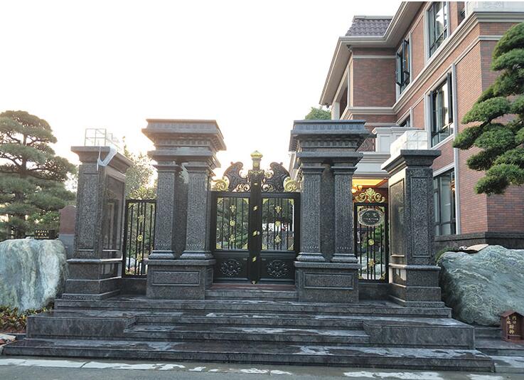 別墅庭院大門(mén),鋁藝別墅庭院大門(mén),鋁藝庭院門(mén)