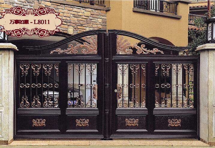 鋁藝門，鋁藝門廠家，鋁藝別墅門，鋁藝庭院門